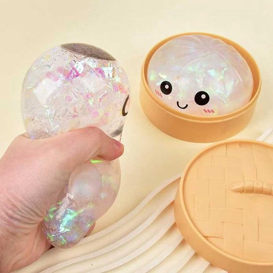 Squishy Dumpling Glitter 3x